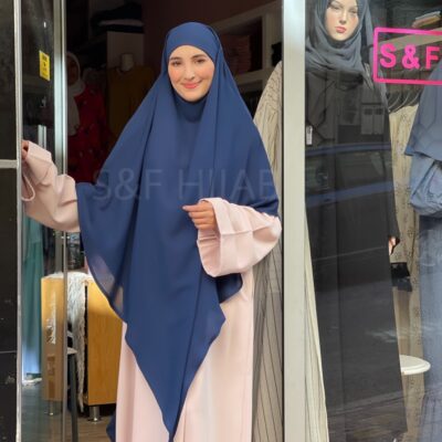 خمار XL أزرق غامق