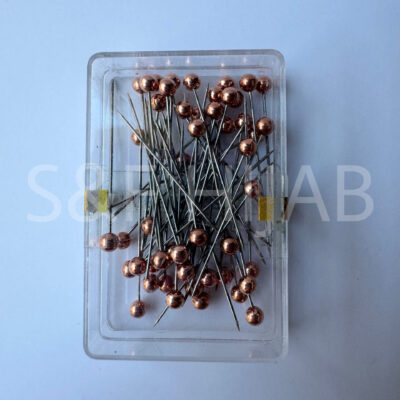 علبة دبابيس برونزية