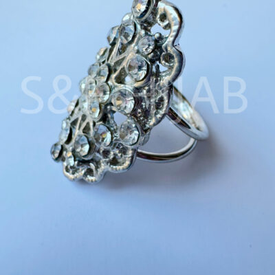 خام ربط الحجاب فضي