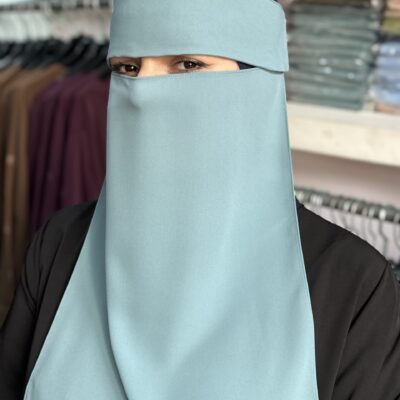 نقاب مظلة فيروزي