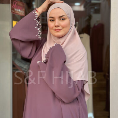 عباية بنفسجي