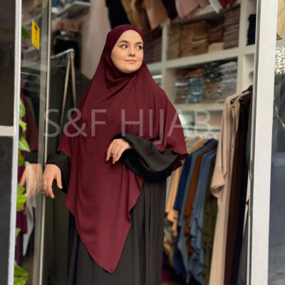 خمار XL عنبي غامق