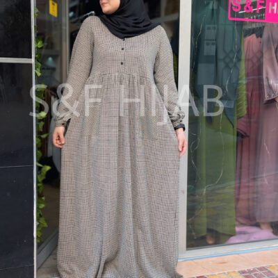 فستان شتوي طويل