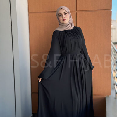 فستان سهرة للمناسبات باللون الاسود