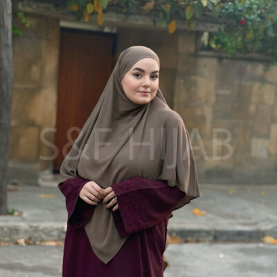 خمار L ترابي غامق