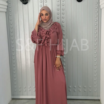 فستان مورطديلا طويل